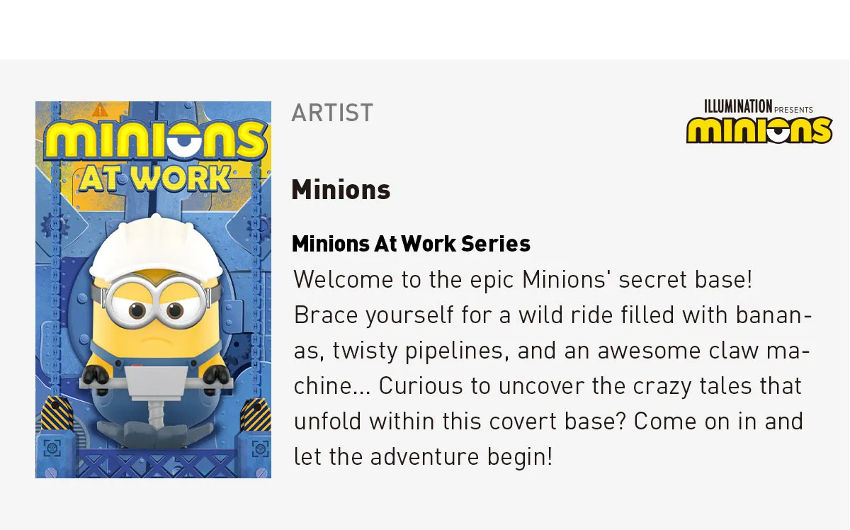 Minions At Work Series Figures - POP MART (Sweden)