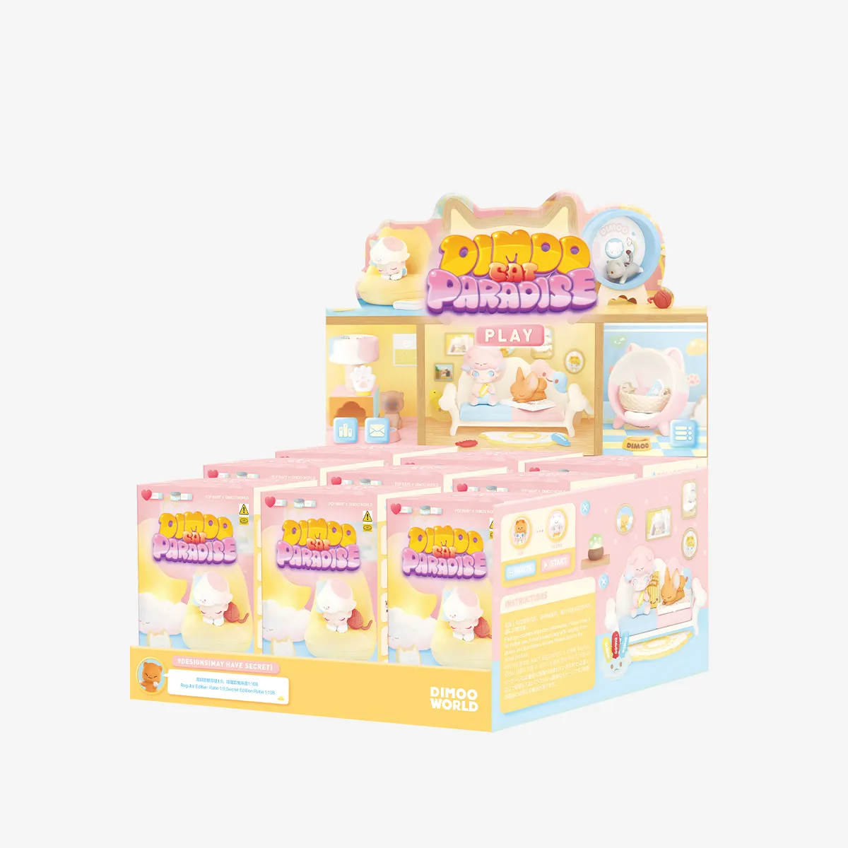 DIMOO Cat Paradise Series Prop - POP MART (Japan)