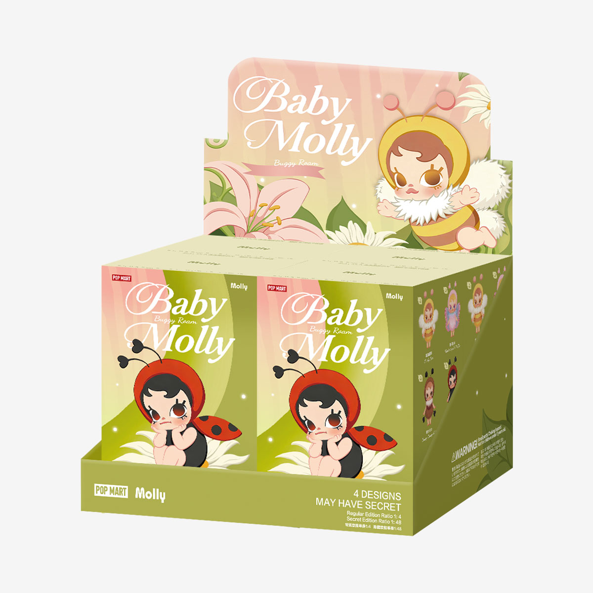 Baby Molly Buggy Roam Series - Vinyl Plush Pendant Blind Box - POP
