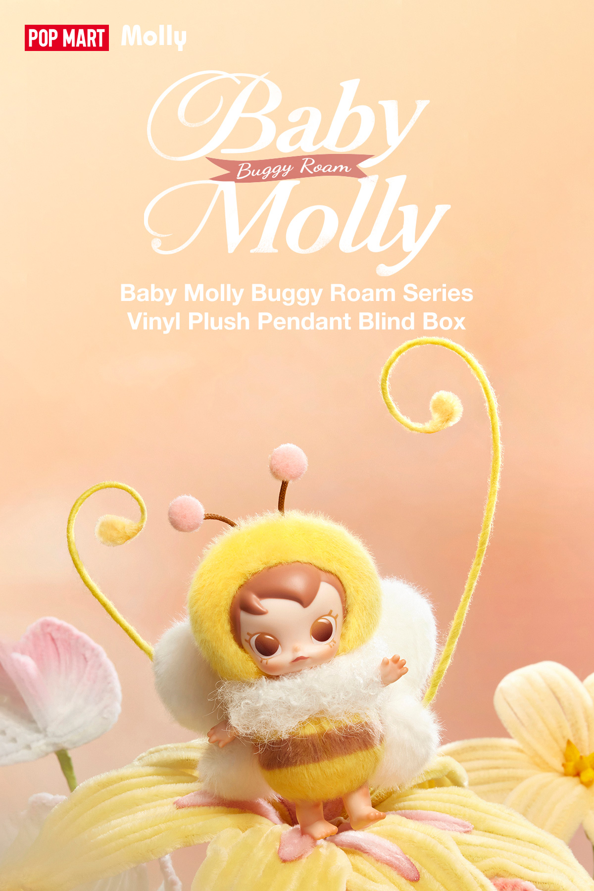 Baby Molly Buggy Roam Series - Vinyl Plush Pendant Blind Box - POP