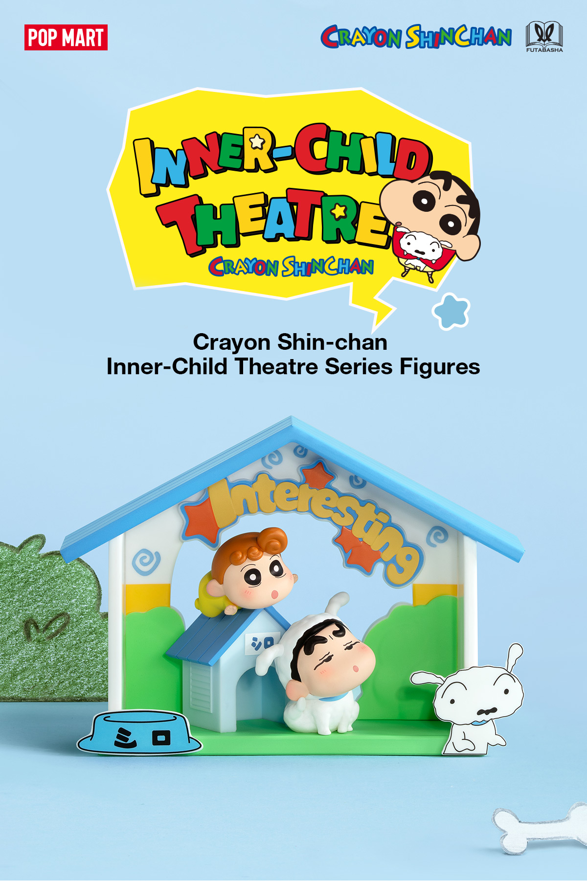 Crayon Shin-chan Inner-Child Theatre Series Figures - POP MART