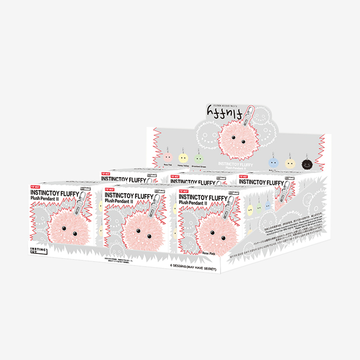 セール INSTINCTOY FLUFFY Plush Pendant 2 INSTINCTOY FLUFFY-Plush Pendant I-Copy - POP MART (United