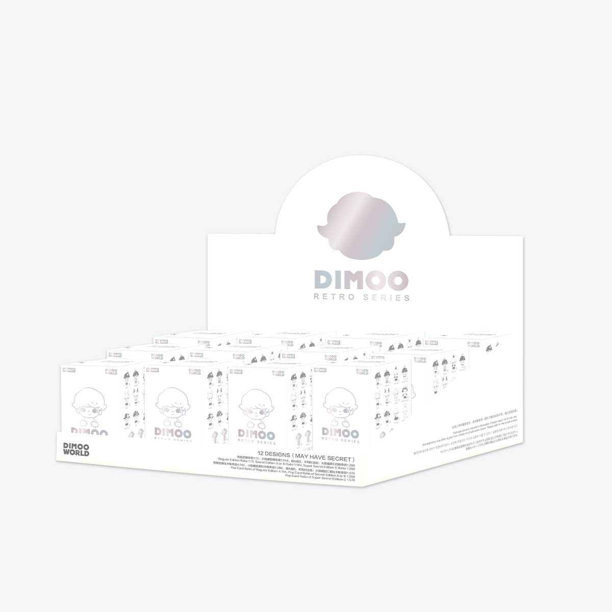 DIMOO Retro Series - POP MART (Taiwan, China)