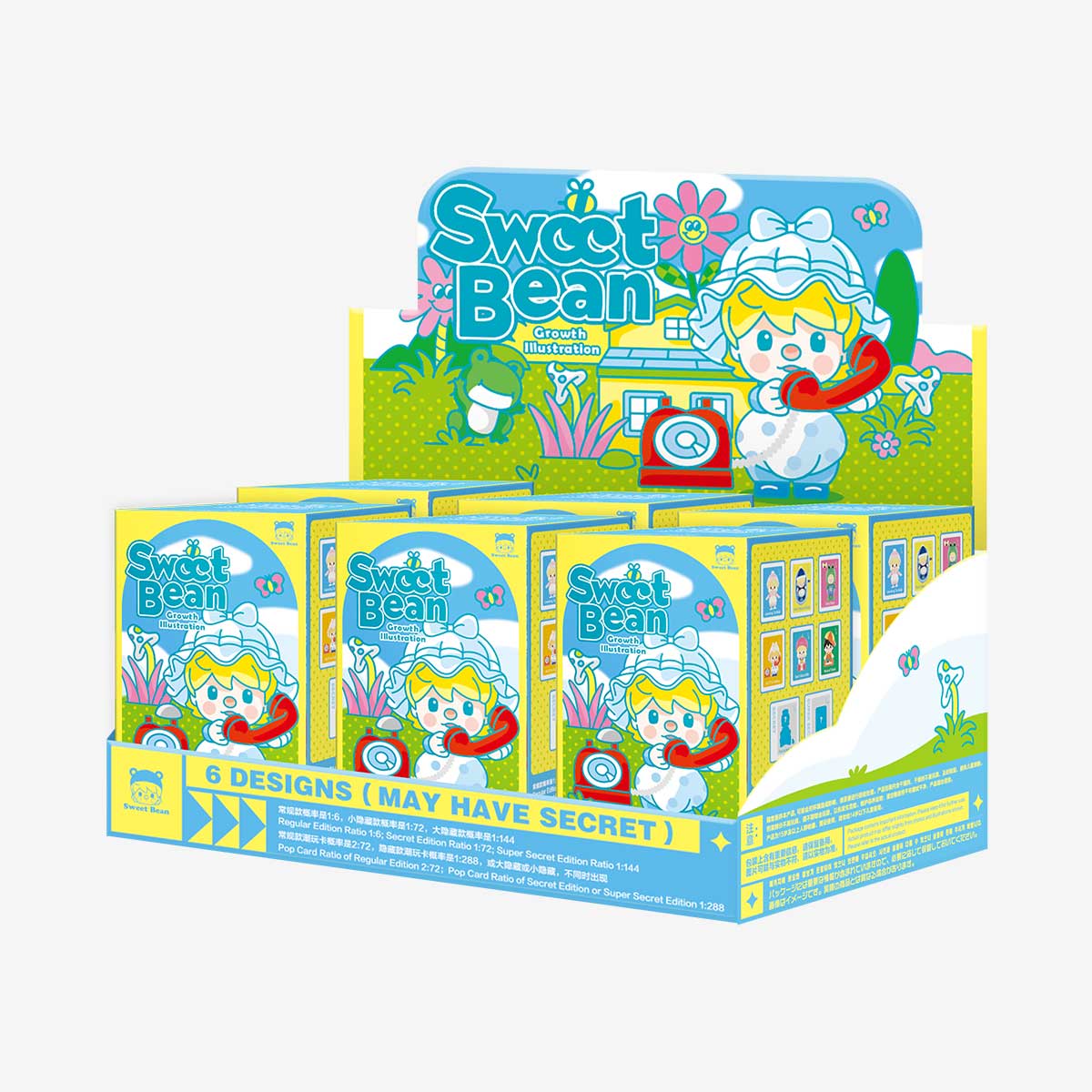 Sweet Bean Growth Illustration Series Figures - POP MART