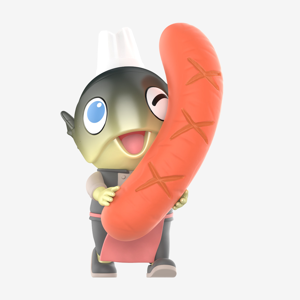 ポップマート（POPMART） DISH OF THE WORLD Biggie Fish Dish of the World Series - POP MART (Austria)