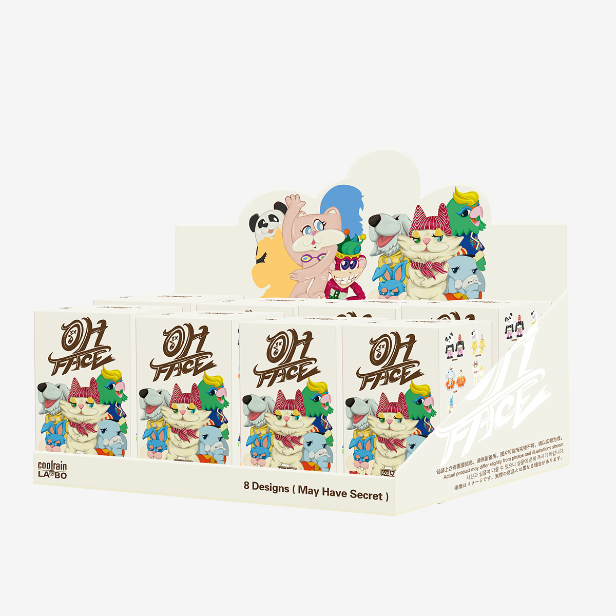 CoolrainLABO Oh Face Series - POP MART (Germany)