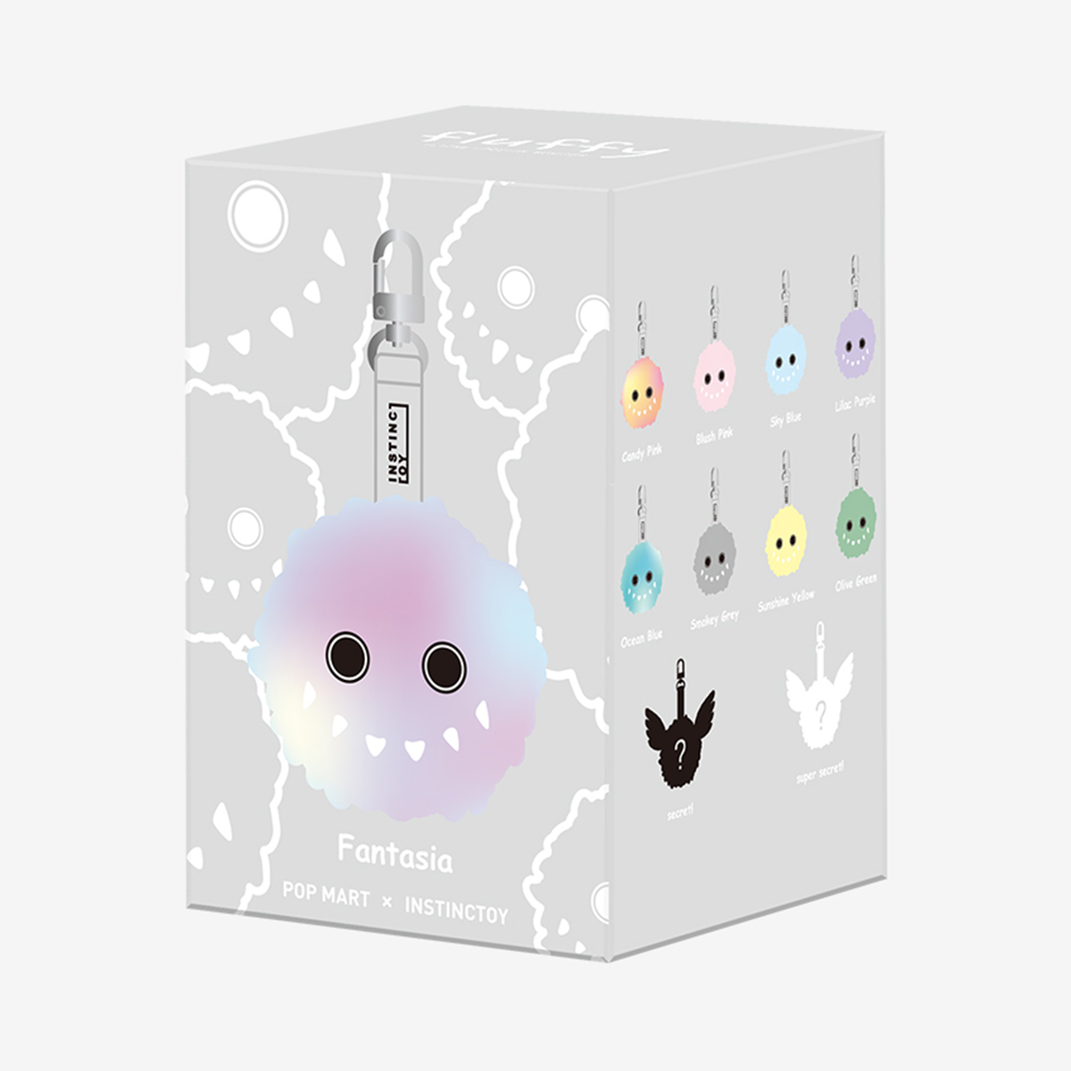 INSTINCTOY Fluffy Plush Pendant - POP MART (Italy)