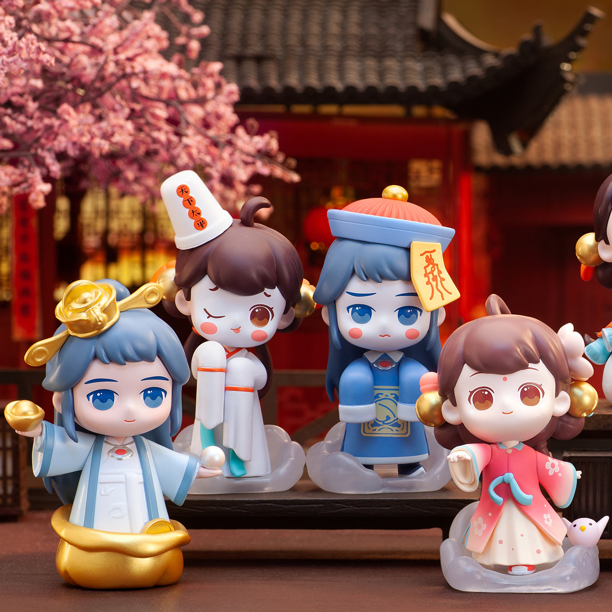 POPMART 阿巳と小鈴鐺 祭の詩 シリーズ 9種 ASI YU XIAOLINGDANG Festival Poetry Series - POP MART (Macao