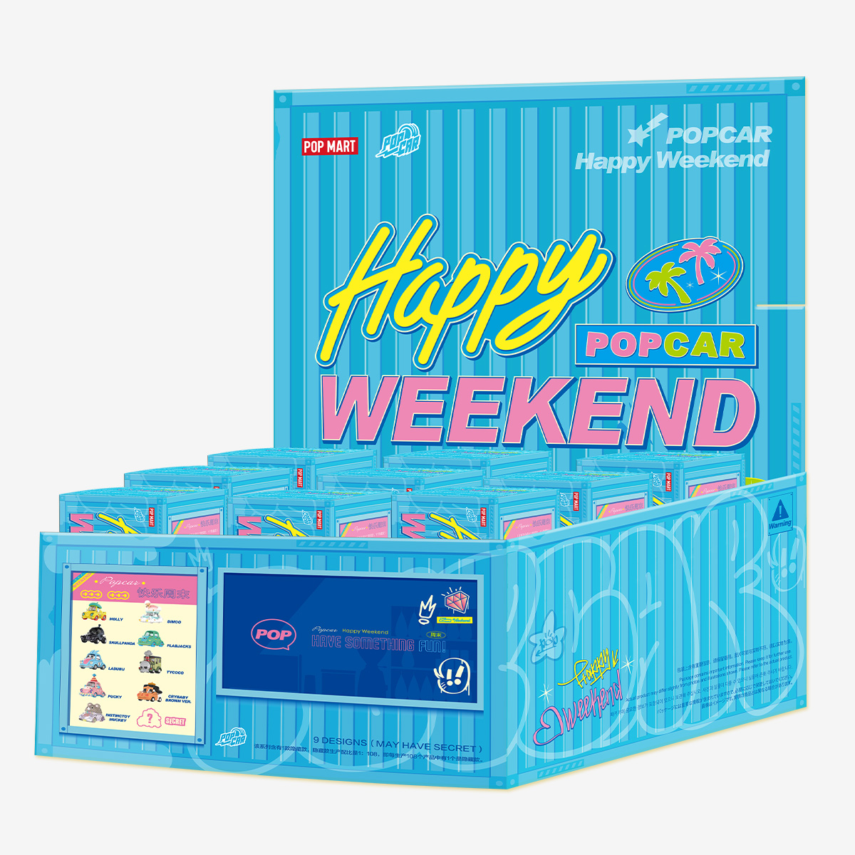 Popcar Happy Weekend Series - POP MART (Luxembourg)