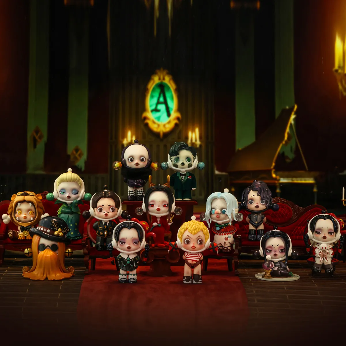Skullpanda X The Addams Family Series - POP MART (Czech Republic)