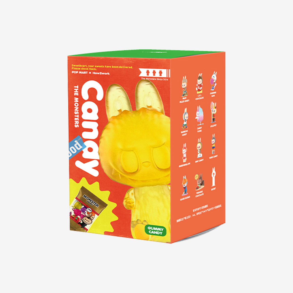 正規品新品POPMART THE MONSTERS LABUBU Toffee Pop Mart Labubu The Monsters Exciting Macaron Toffee Vinyl