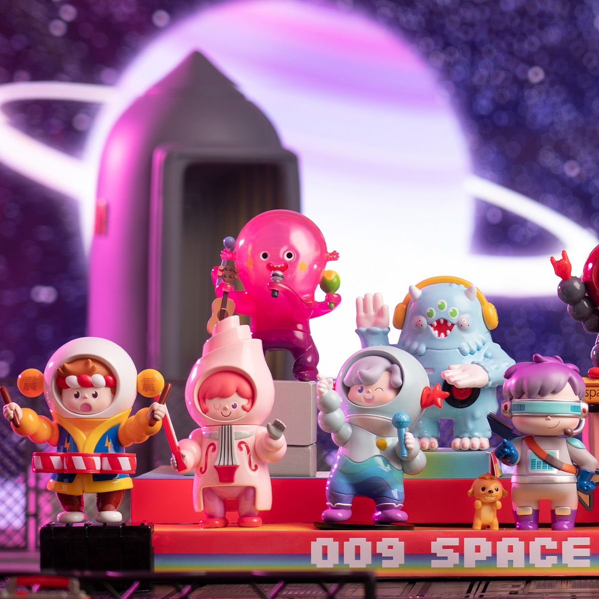 POP MART Spacemonkey 9デザインセット Amazon.co.jp: POP MART 009 スペースウォーカー スペース