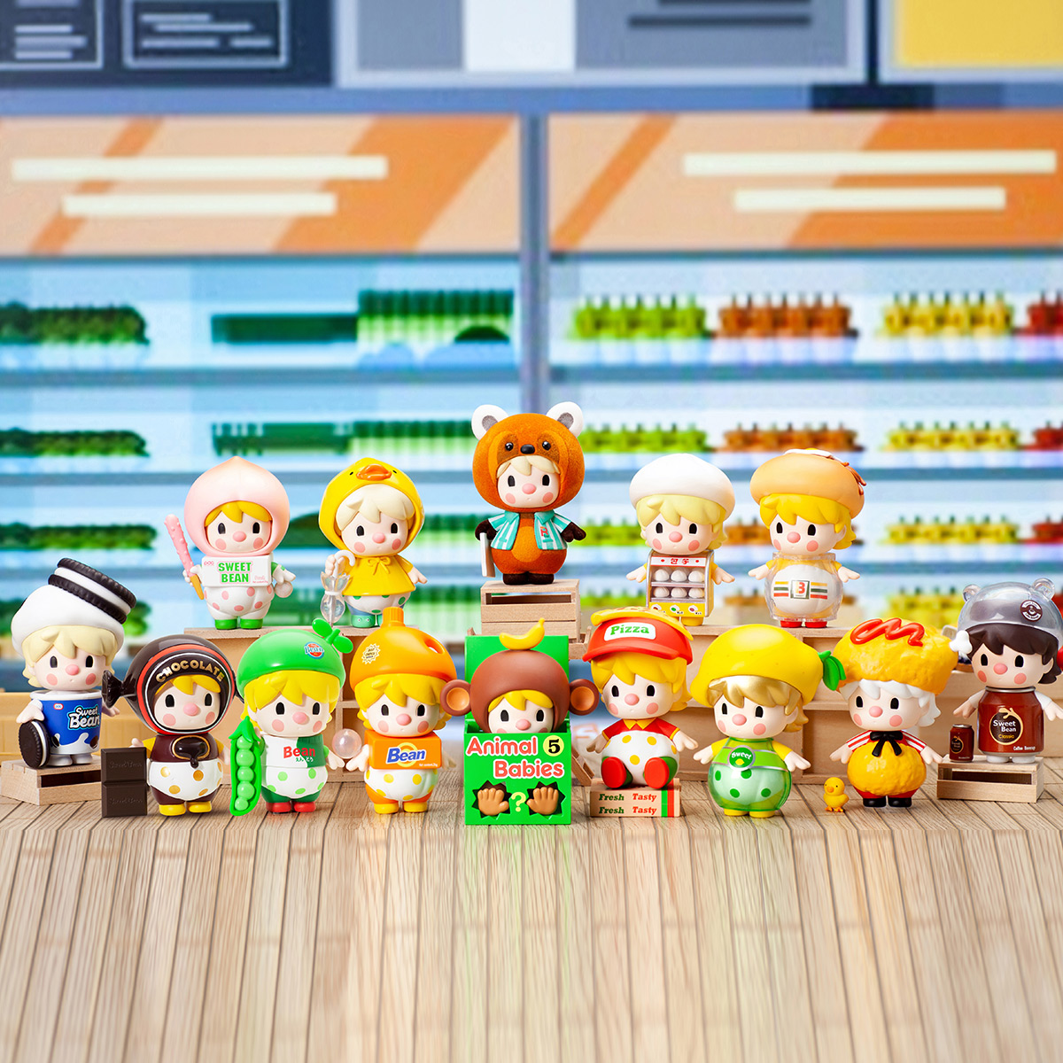 Sweet Bean Supermarket Series 2 - POP MART (Japan)
