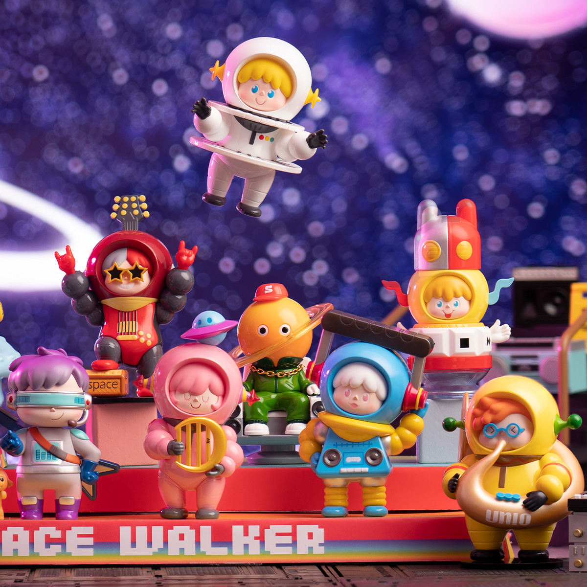 SPACE WALKERシリーズフィギア 009 Space Walker Space Concert Series - POP MART (Japan)