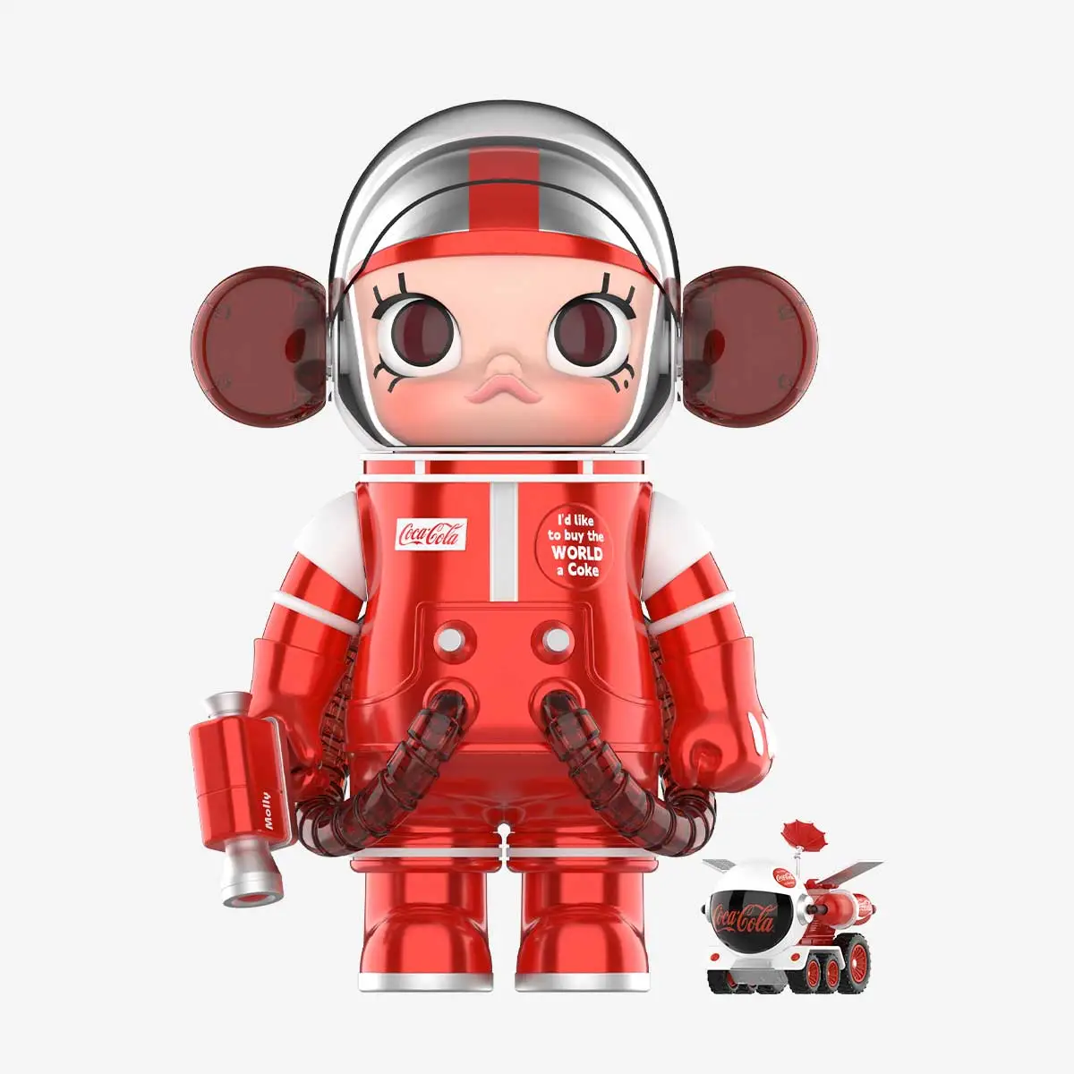 MEGA SPACE MOLLY 1000% COCA-COLA CLASSIC - POP MART (France)