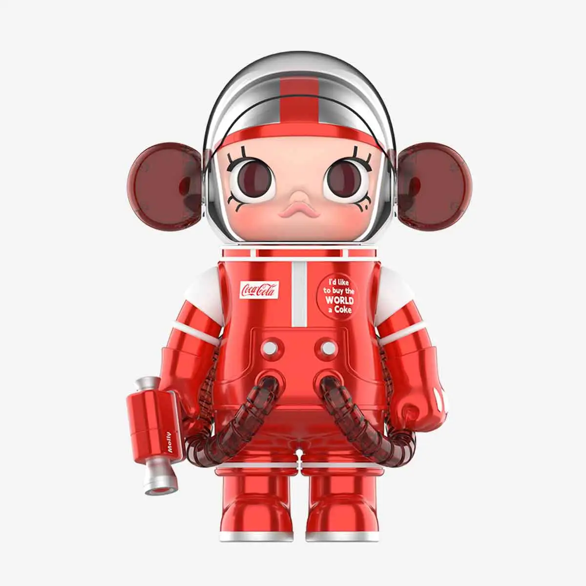 MEGA SPACE MOLLY 400% COCA-COLA CLASSIC - POP MART (France) 