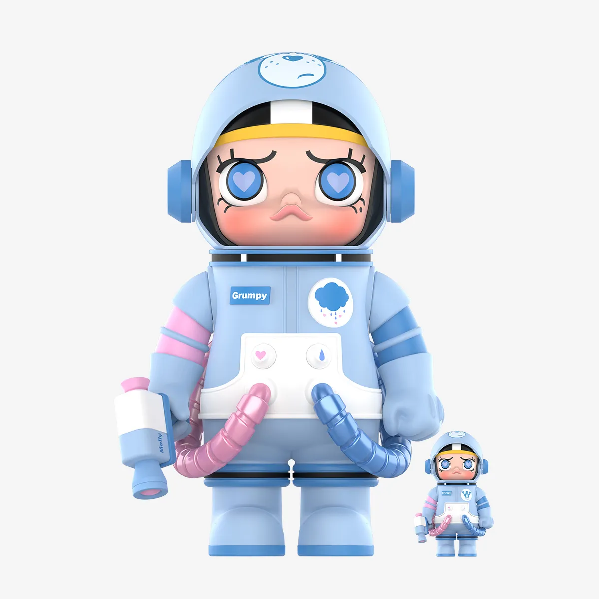 MEGA SPACE MOLLY 400%+100% Grumpy - POP MART (France)