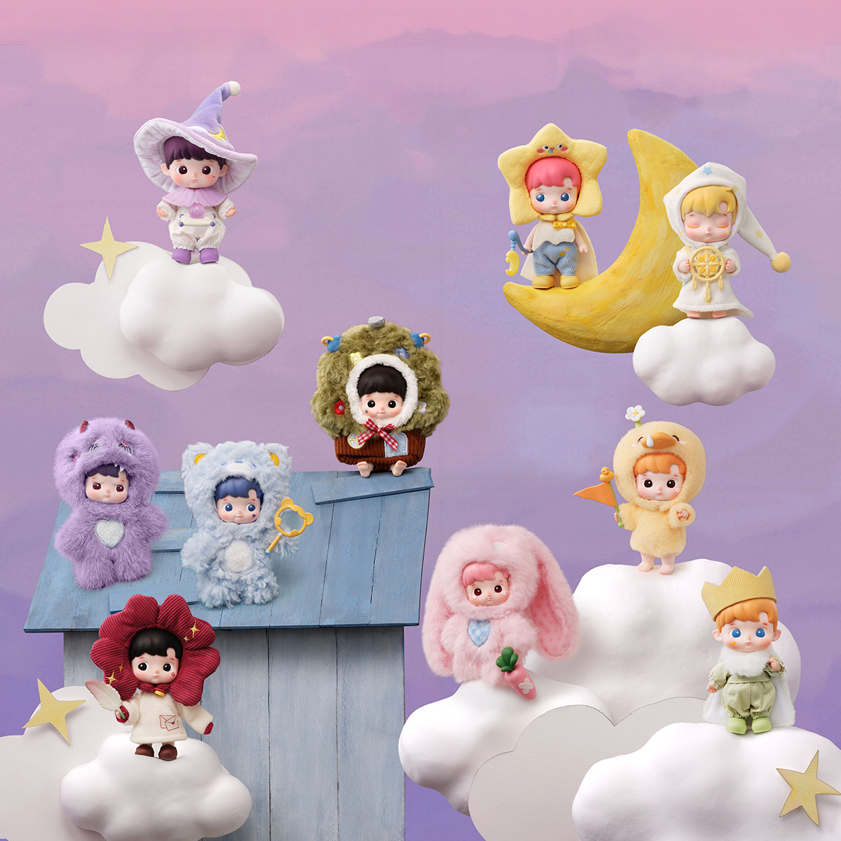 HACIPUPU Enchanted Realm Tales Series MINI Action Figure - POP