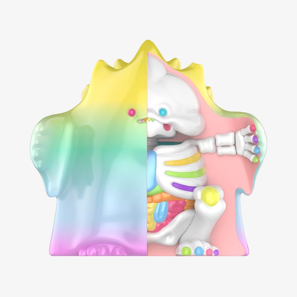 稀少》POPMART YUKI Rainbow MEGA 400% ポップマート MEGA COLLECTION YUKI Rainbow 400% - POP MART (Singapore)