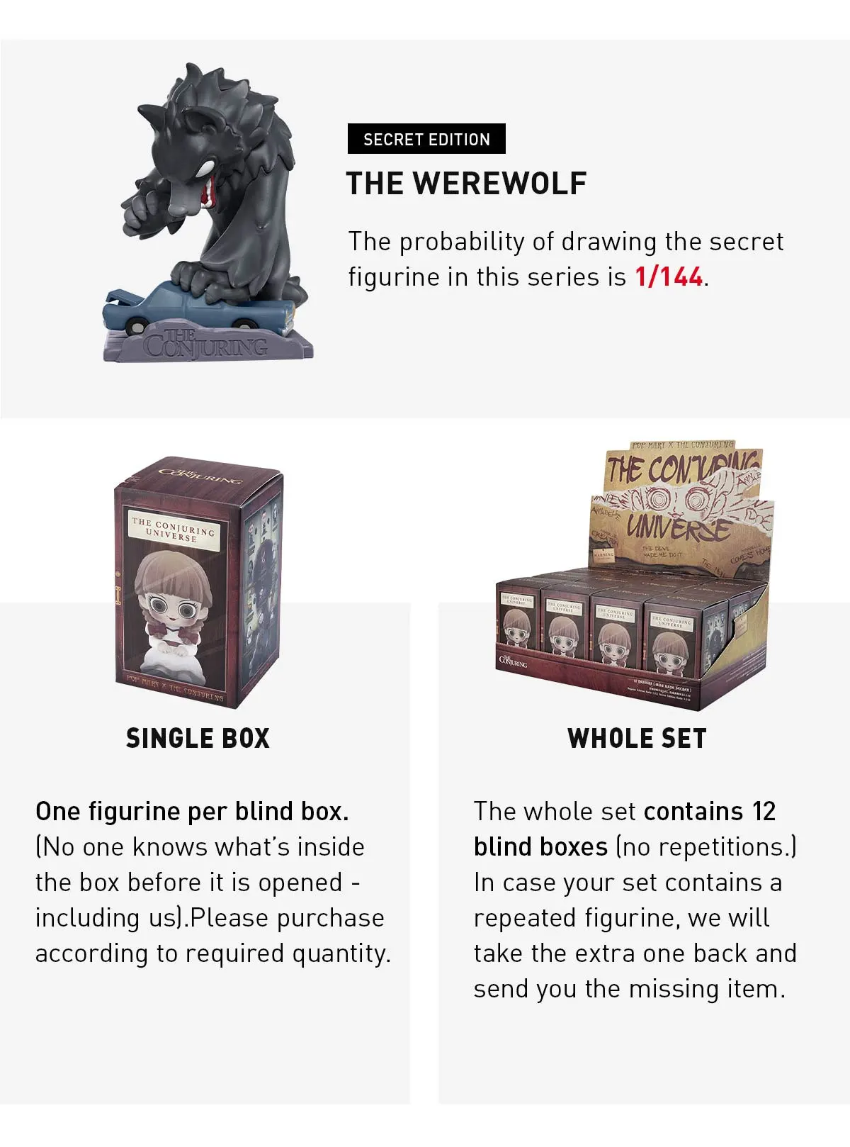 The Conjuring Universe Series - POP MART (Malaysia)