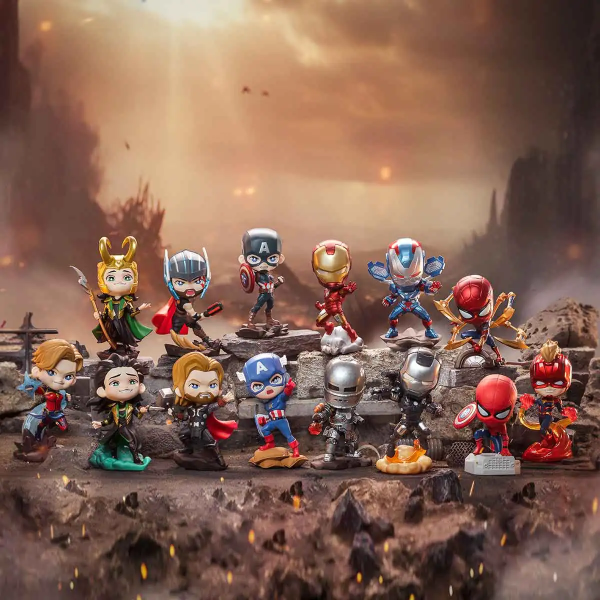 Marvel Infinity Saga Series Figures - POP MART (Japan)