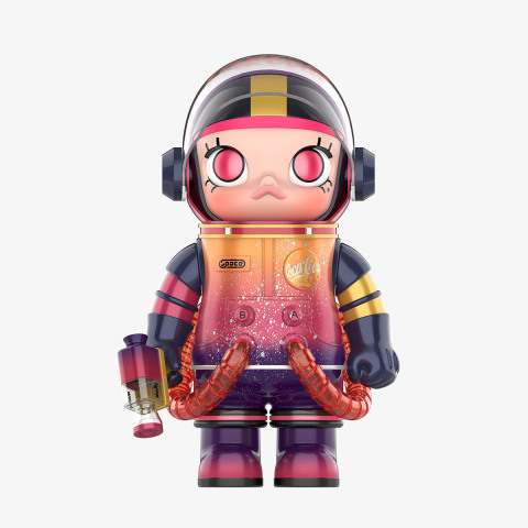MEGA SPACE MOLLY SMITTEN LOVE《IN SPACE》3D Painting - POP MART 