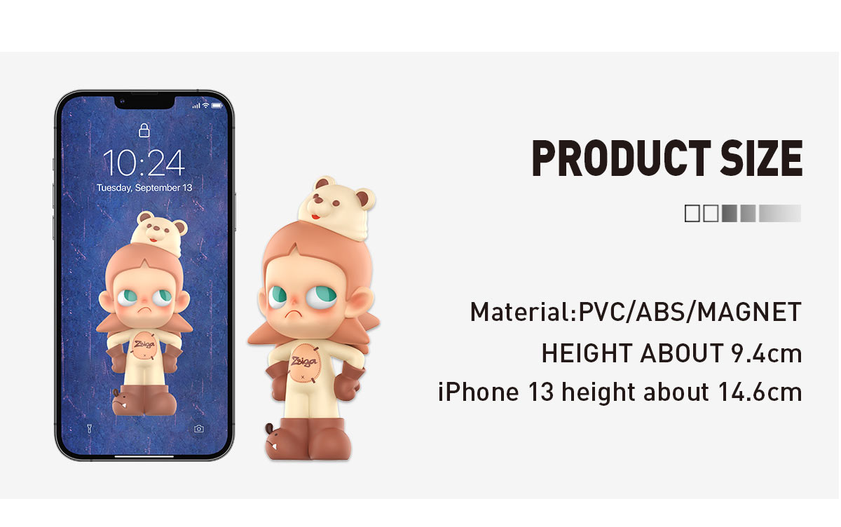 Zsiga I'm Angry Figure - POP MART (Malaysia)
