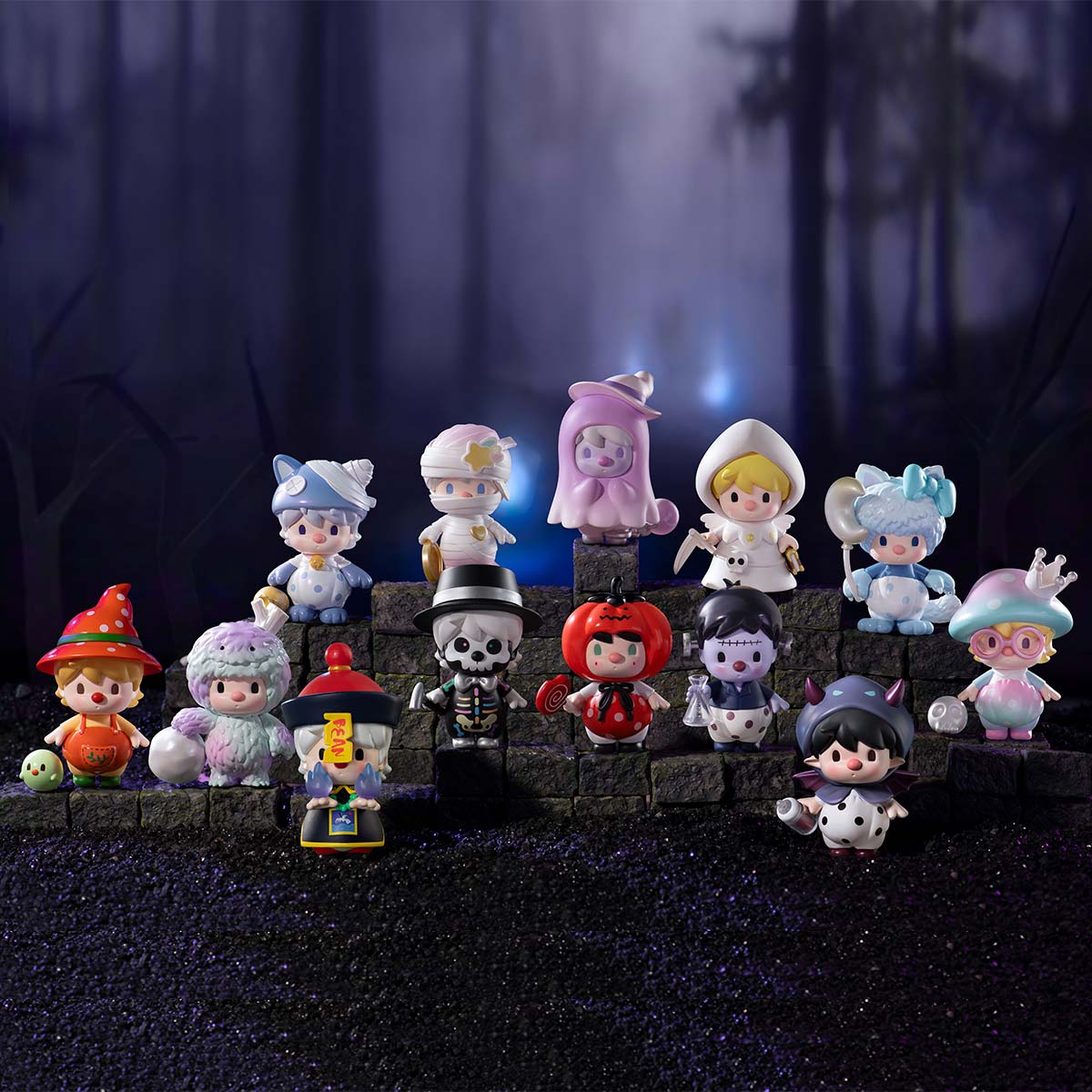 Sweet Bean Spooky Tales Series Figures - POP MART (Taiwan, China)