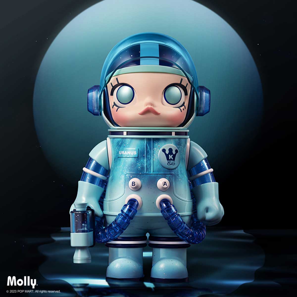 MEGA SPACE MOLLY 400% Planet Series Fiqures - POP MART (Taiwan, China)