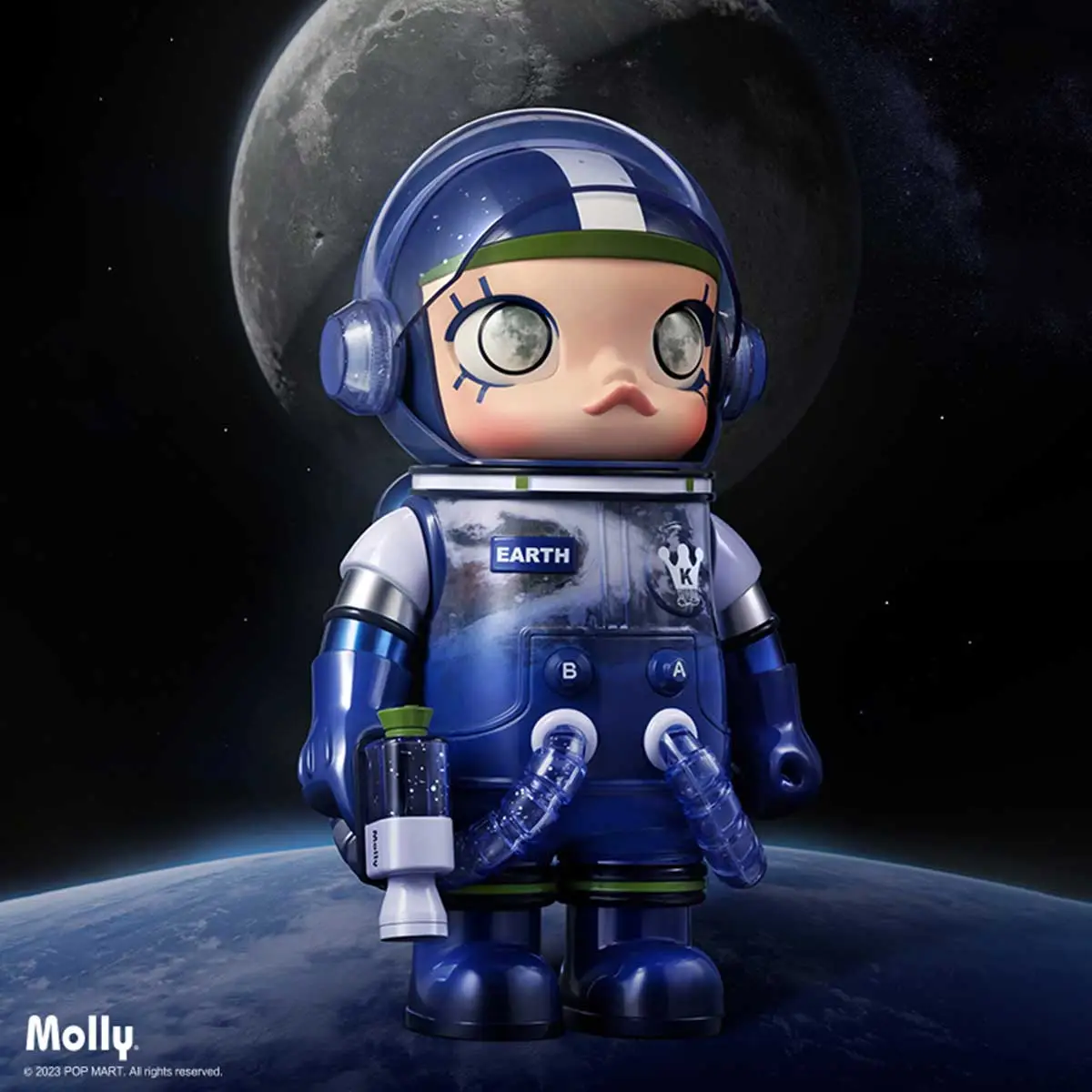 MEGA SPACE MOLLY 400% Planet Series Fiqures - POP MART (France)