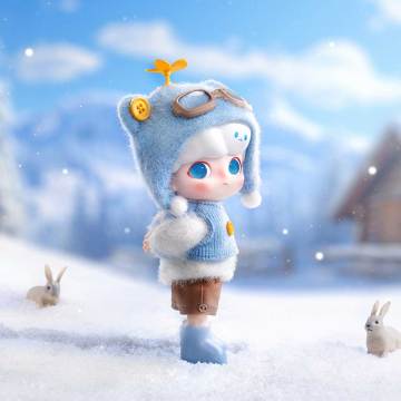 DIMOO Pilot Bear Action Figure - POP MART (Japan)