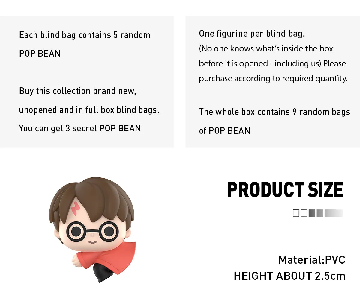 Popmart Repeat Pattern POP BEAN Harry Potter Flight Series(Random Five, may repeat) - POP MART ...