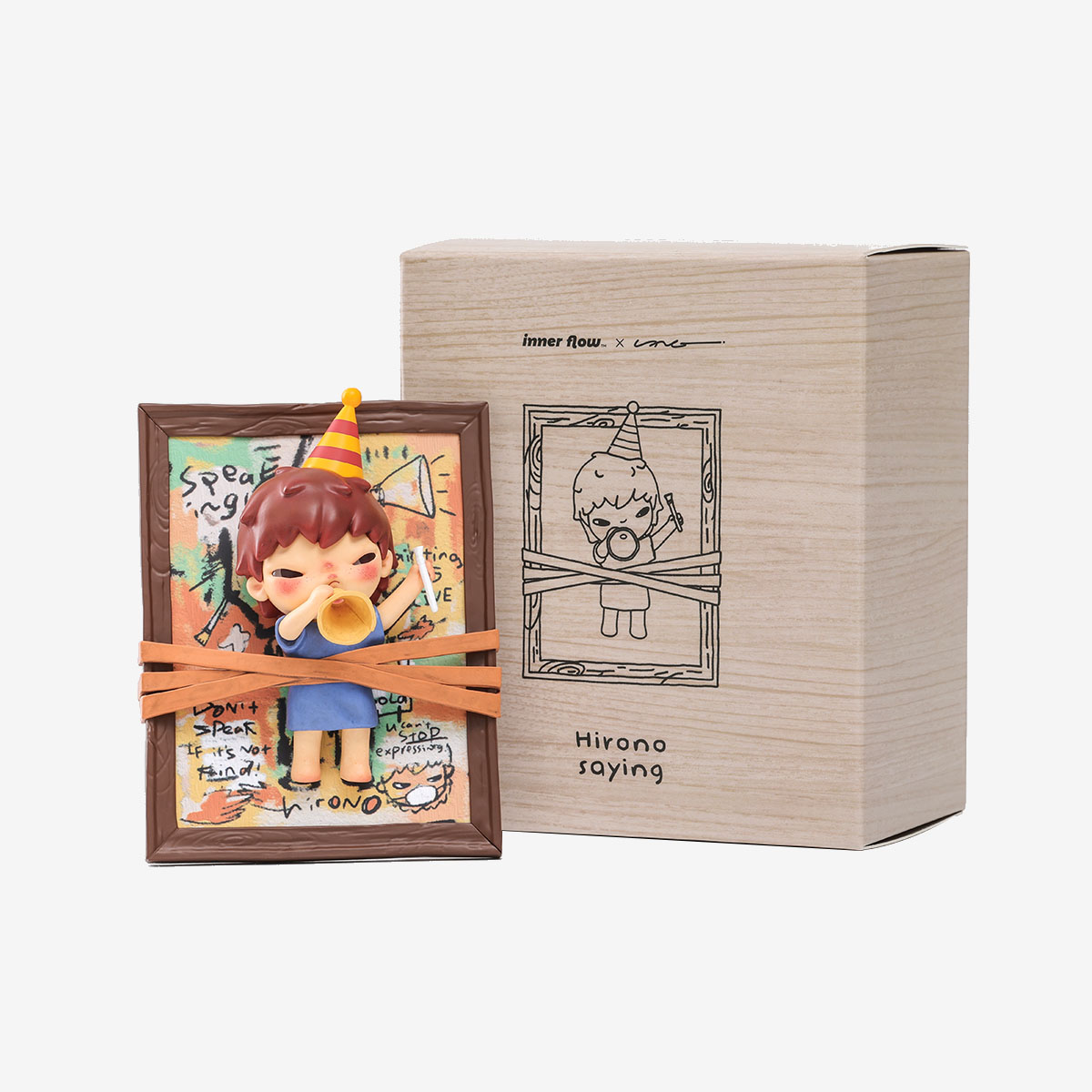 POPMART Hirono Saying Figure ポップマート Hirono Saying Figure - POP MART (Hong Kong, China)