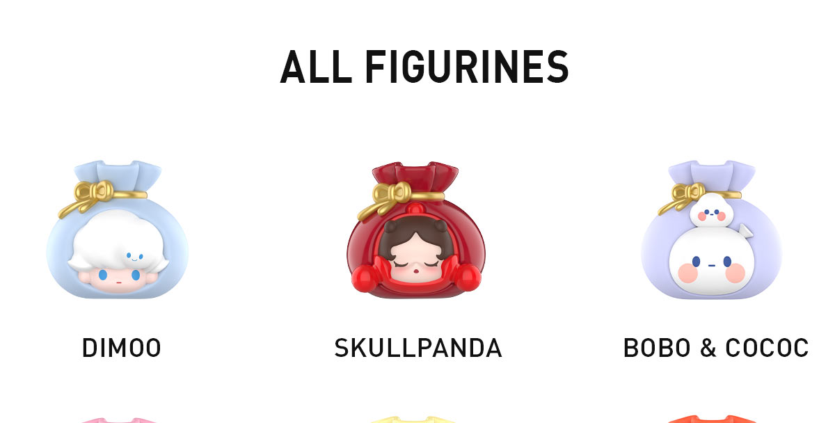 POP BEAN Fortune Bag Series - POP MART (Japan)