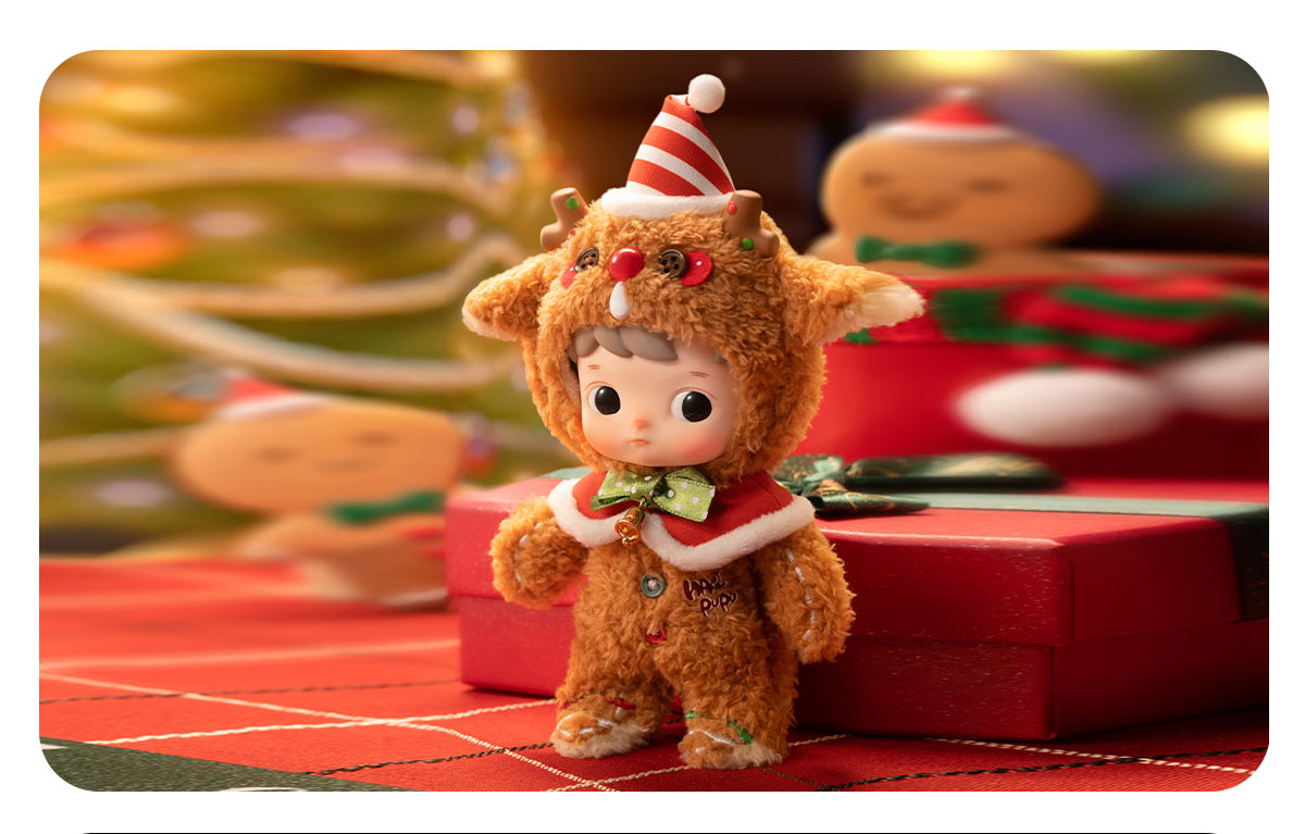hacipupu ハチププ　Gingerbread Man HACIPUPU Gingerbread Man Action Figure - POP MART (Macao, China)
