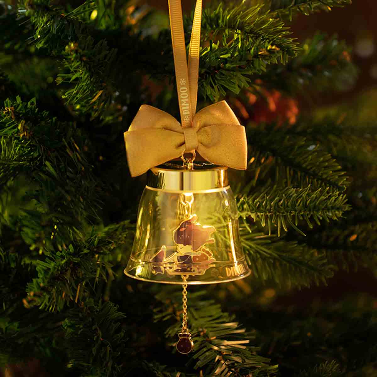 DIMOO Letters from Snowman Series-Christmas Light Bulb Blind