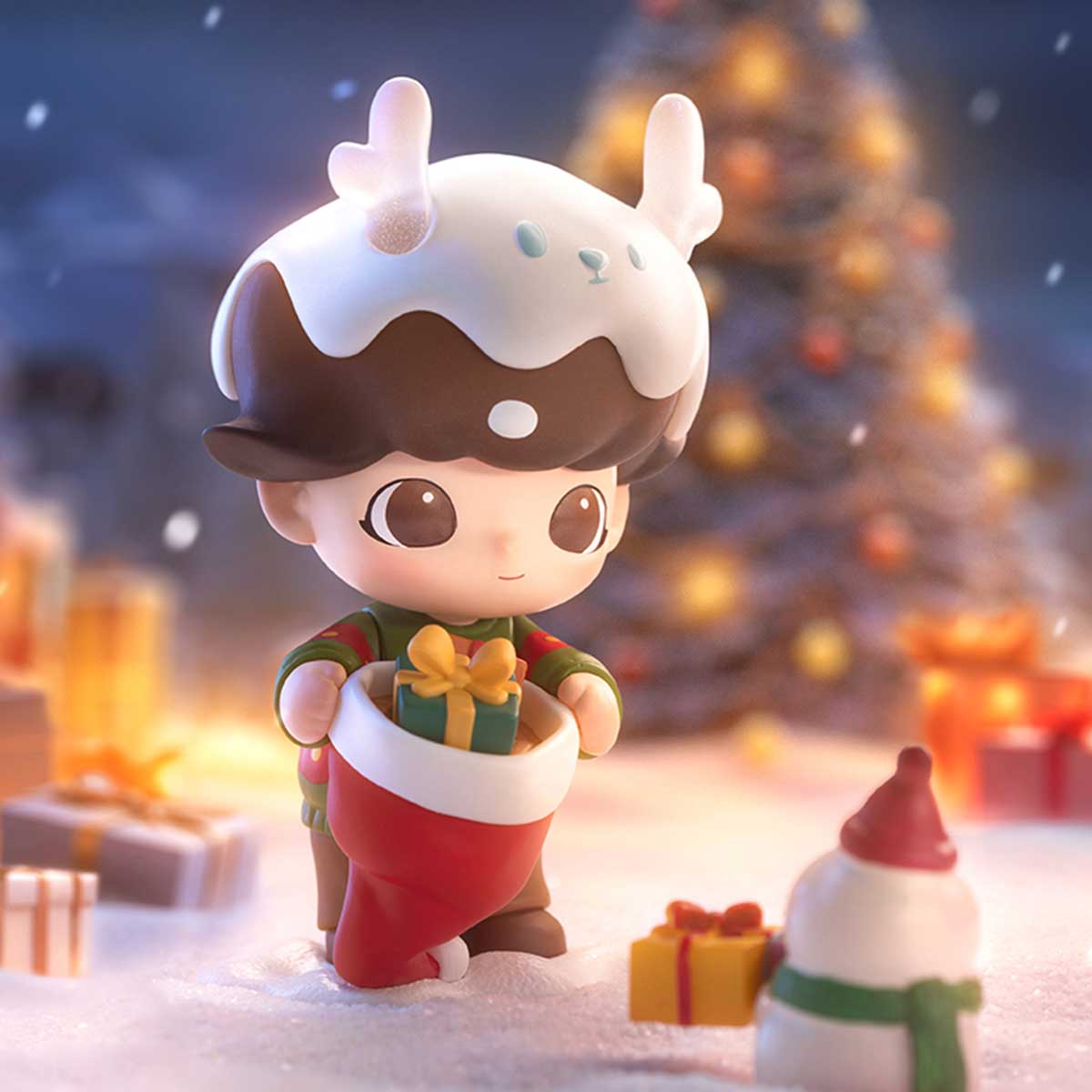 Christmas limited edition Dimoo Figure POP MART (Thailand)