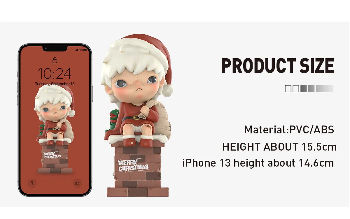 Merry Christmas Mr.Hirono Figurine - POP MART (France)