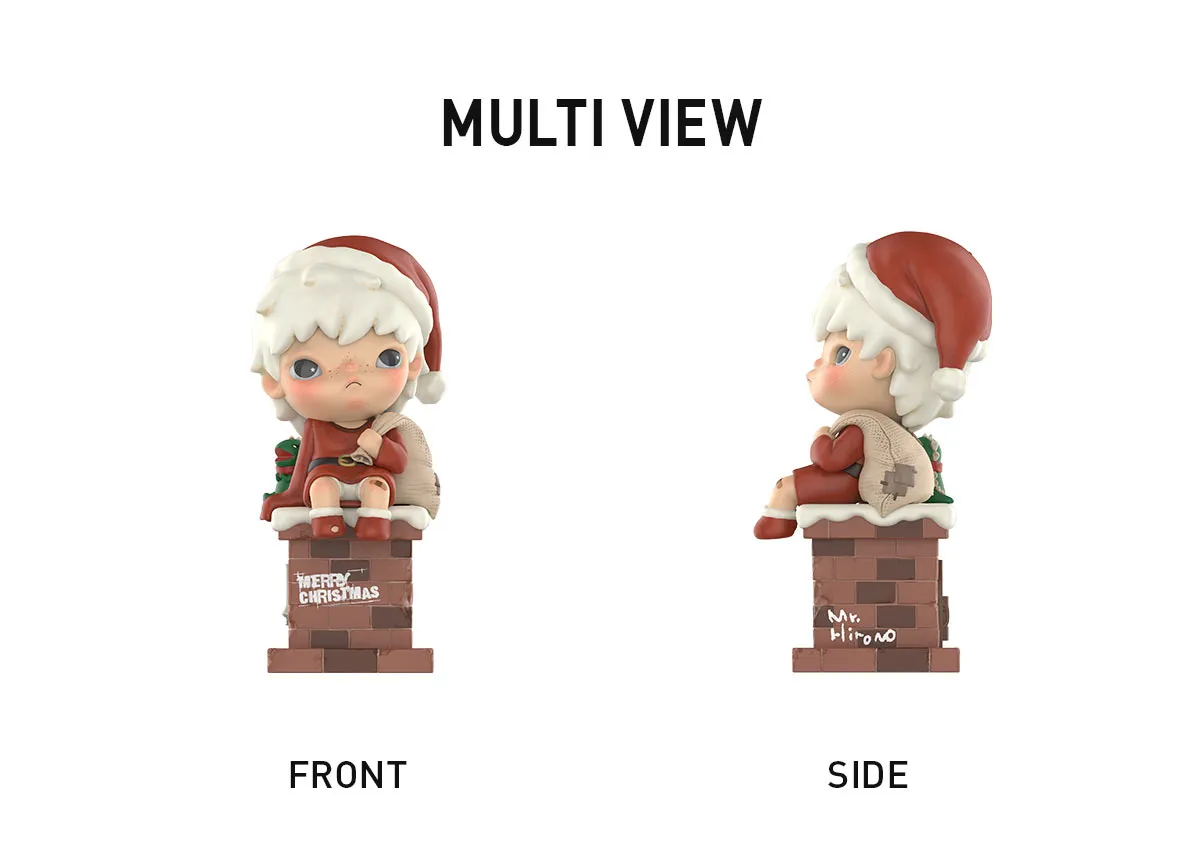 Merry Christmas Mr.Hirono Figurine - POP MART (Portugal)