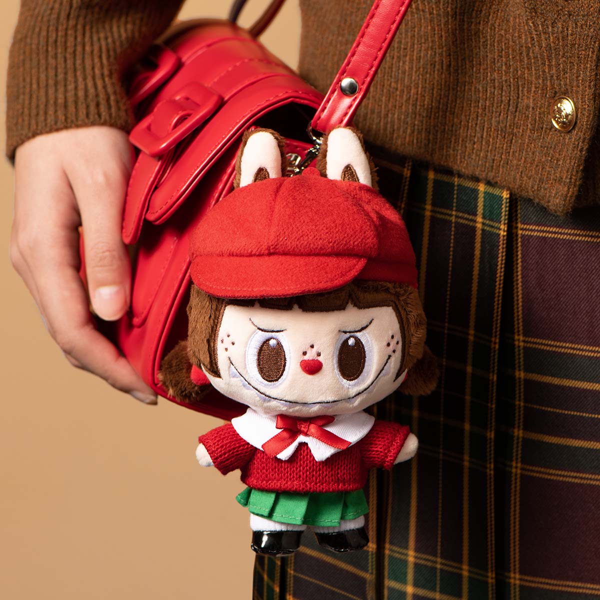 THE MONSTERS Let's Christmas Series-Plush Pendant - POP MART