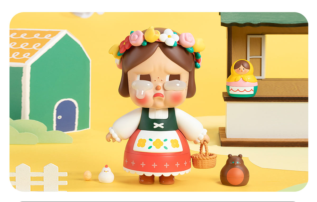 CRYBABY My Russian Doll Figurine - POP MART (Hong Kong, China)