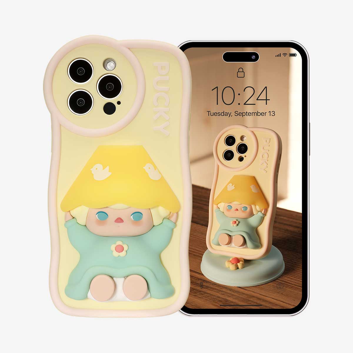 PUCKY Egg Beanie Series-Phone Case for iPhone - POP MART (Japan)
