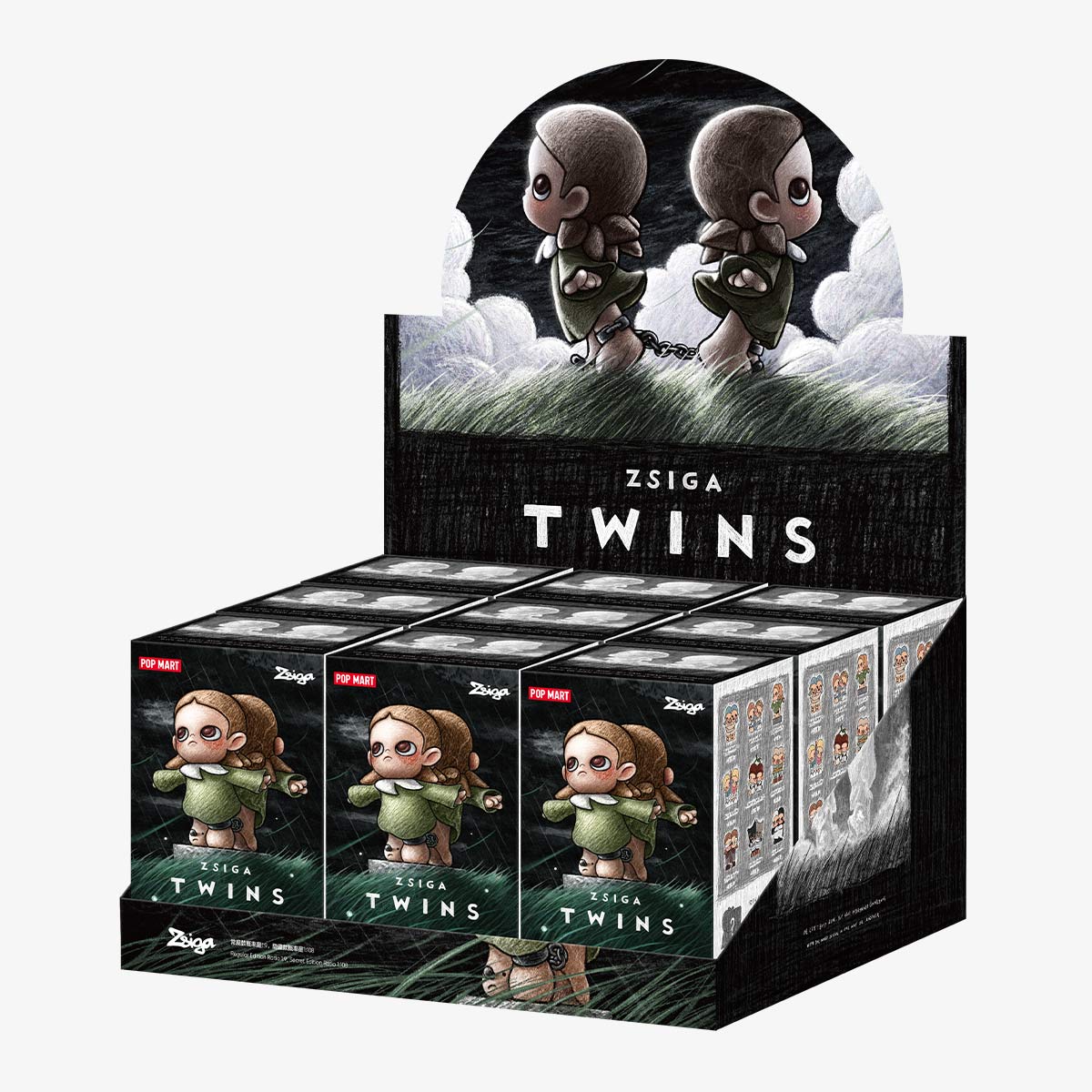 Zsiga Twins Series Figures - POP MART (France)