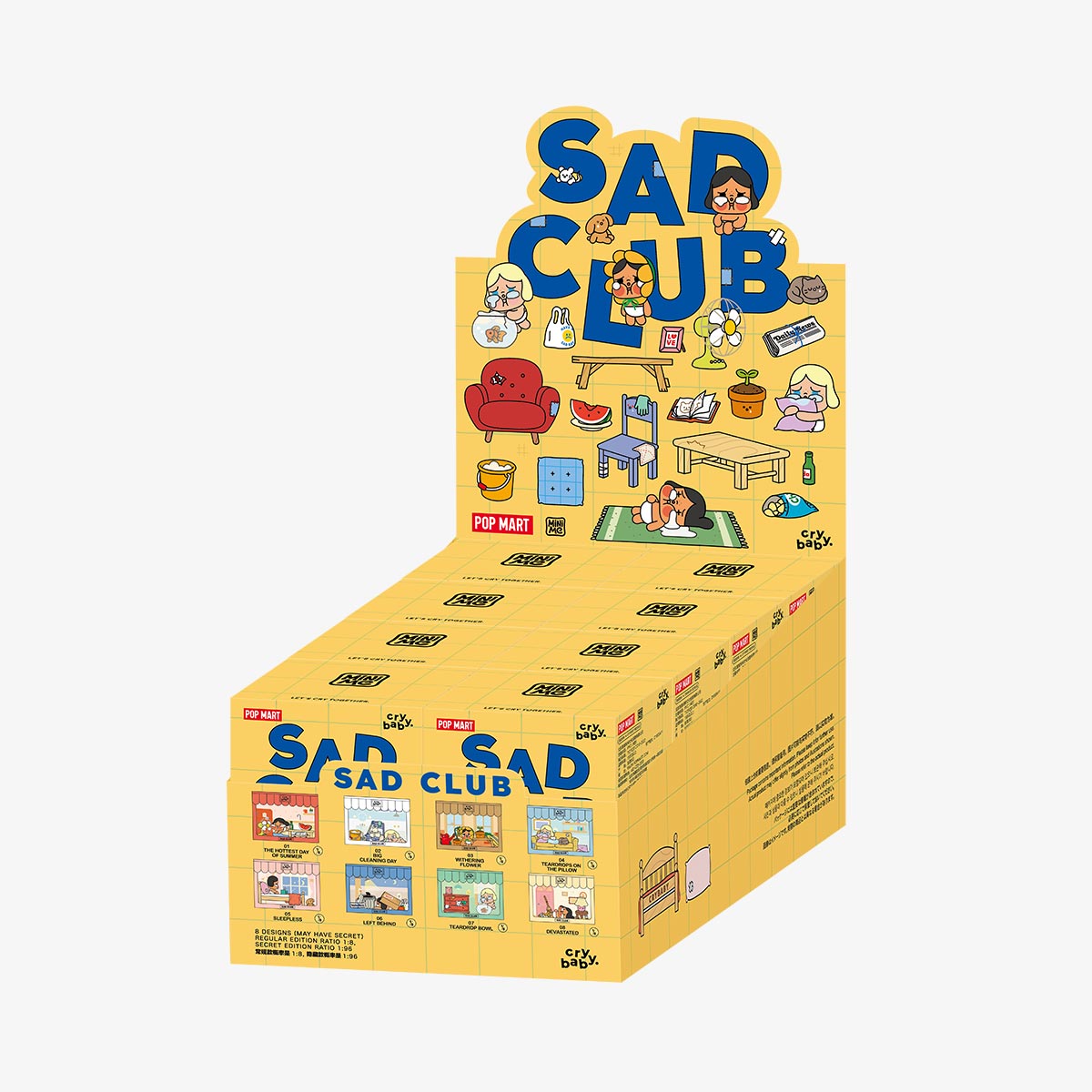 CRYBABY Sad Club Series Scene Sets - POP MART (Macao, China)