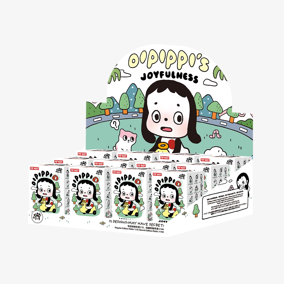 POPMART OIPIPPI's Joyfulness オイピッピ　新品未開封 POPMART OIPIPPI'S Joyfulness Series Blind Box Confirmed