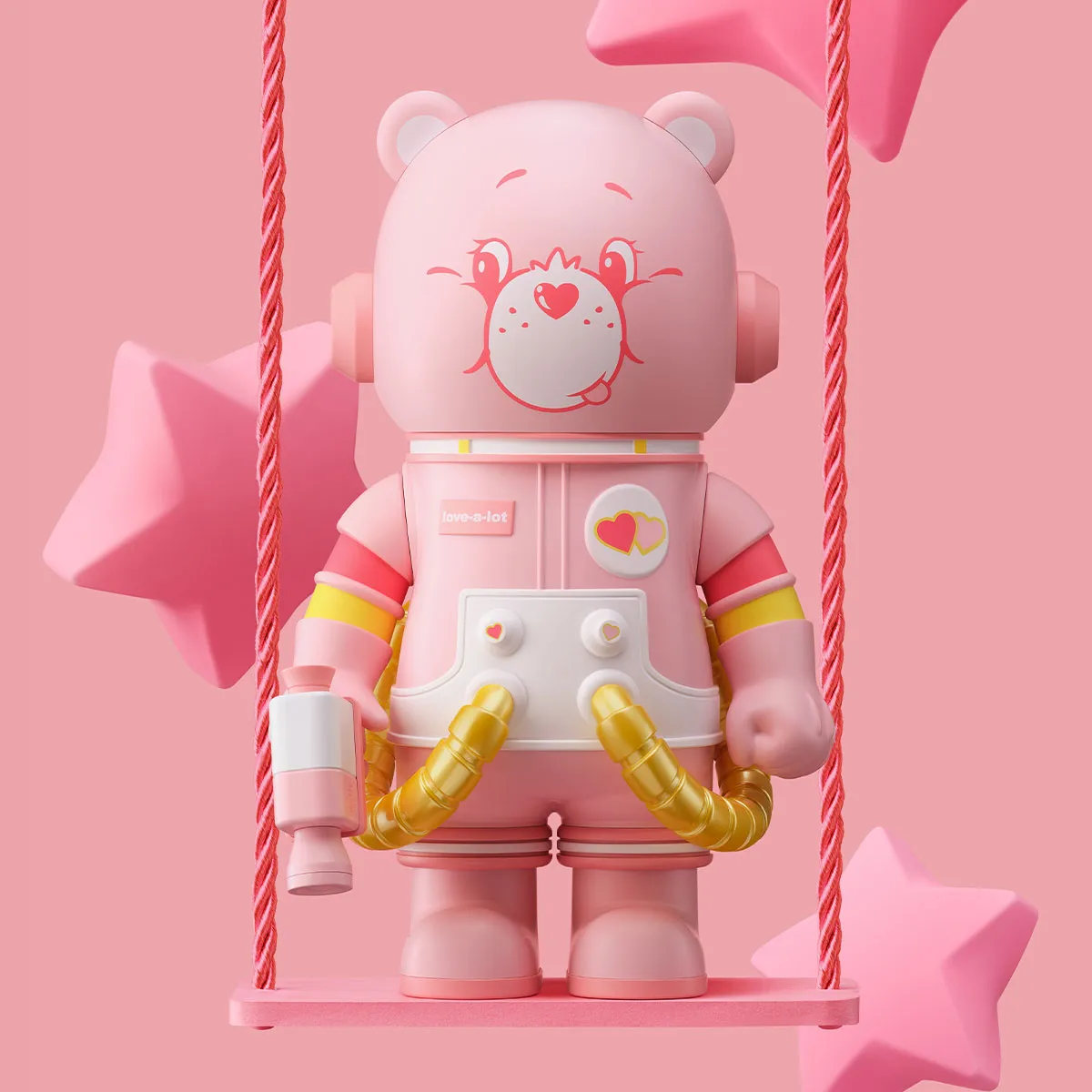 MEGA SPACE MOLLY 400%+100% Love-a-lot Bear - POP MART (Austria)