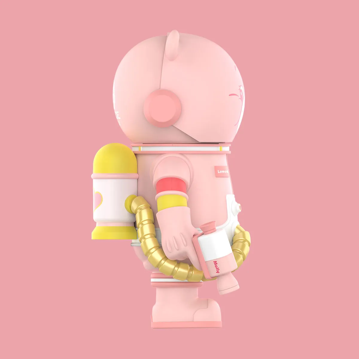 MEGA SPACE MOLLY 400%+100% Love-a-lot Bear - POP MART (Hong Kong 