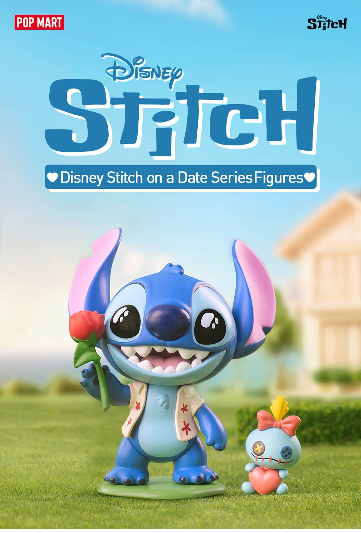 Disney Stitch on a Date Series Figures - POP MART (Macao, China)