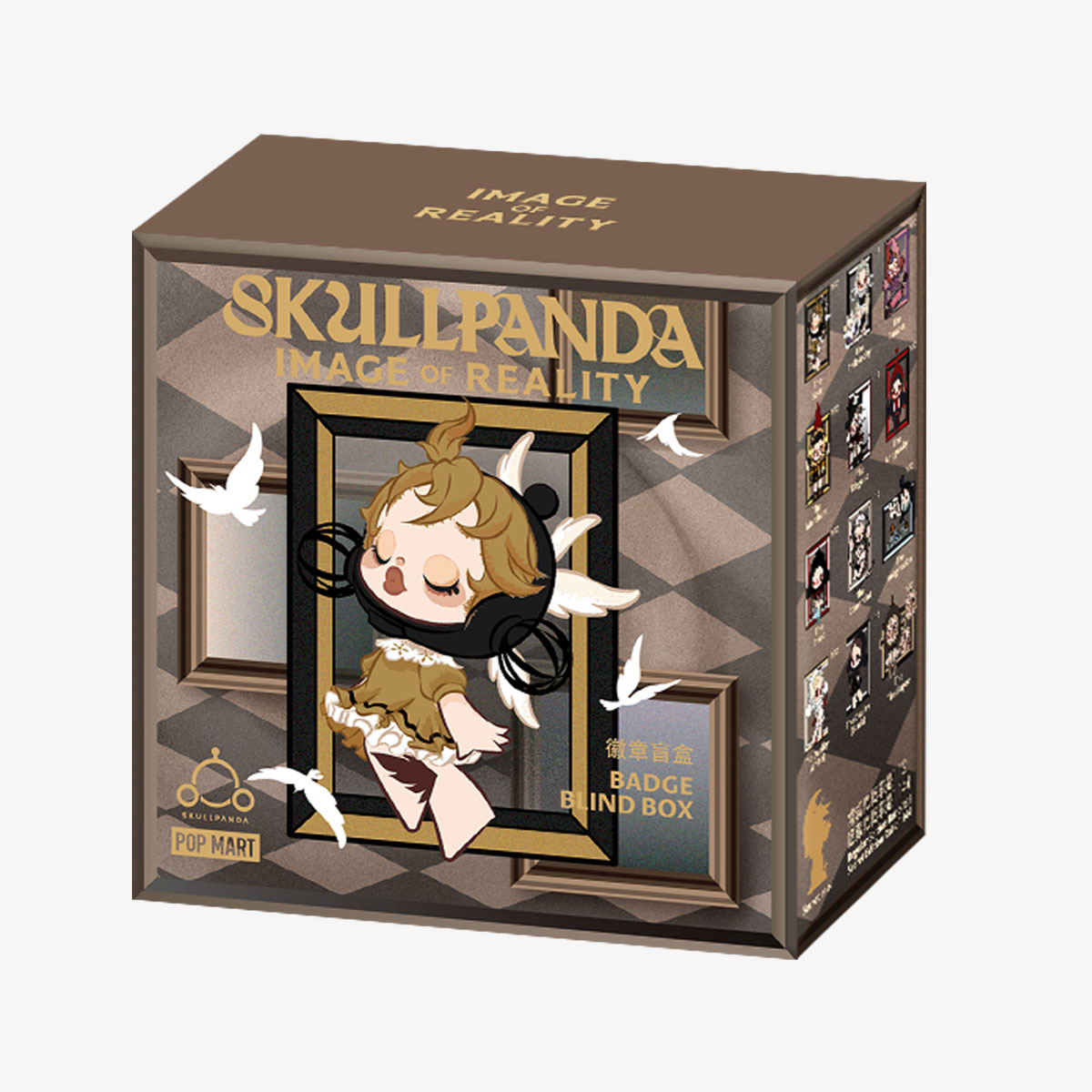 SKULLPANDA Image Of Reality Series-Badge Blind Box - POP MART