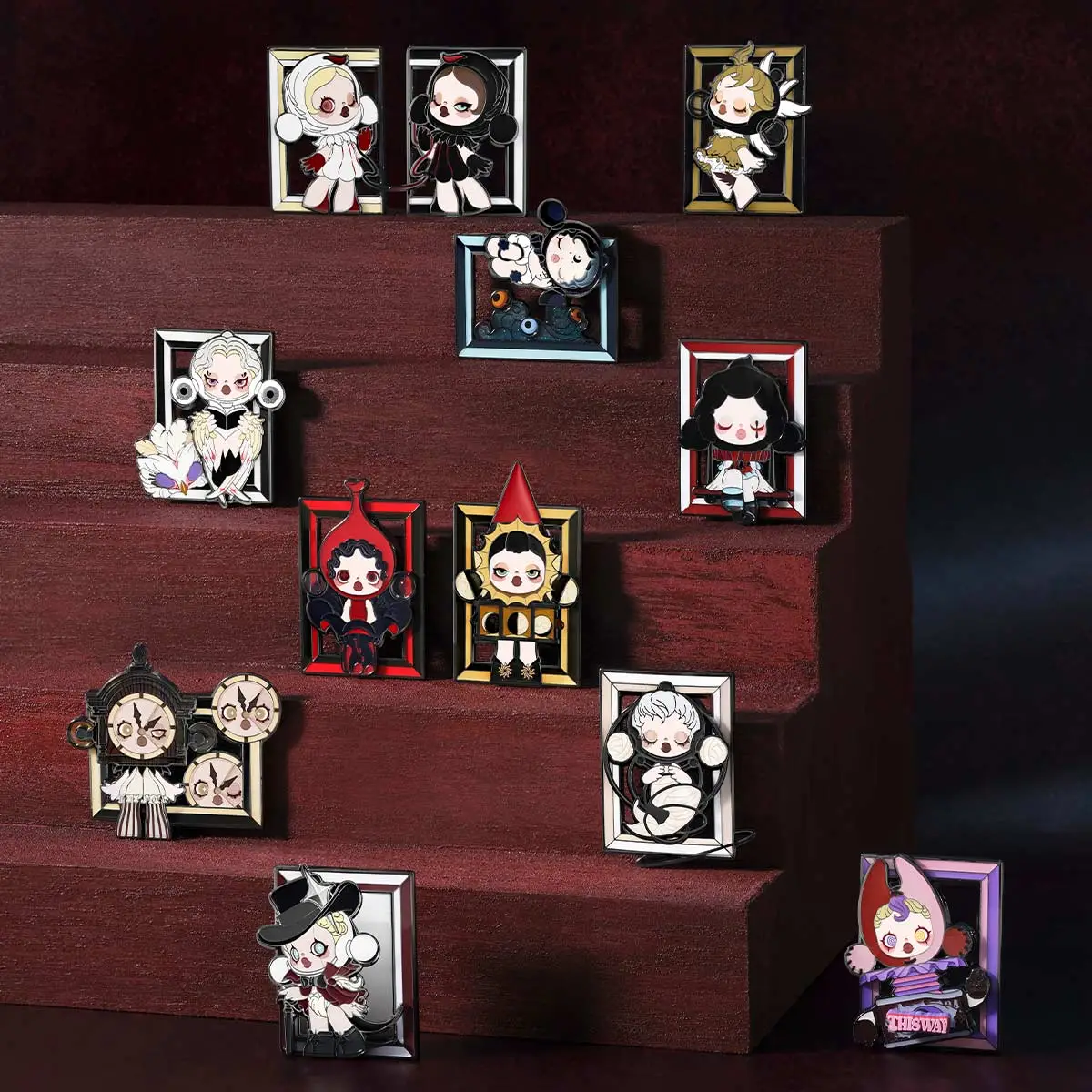 SKULLPANDA Image Of Reality Series-Badge Blind Box - POP MART (Japan)